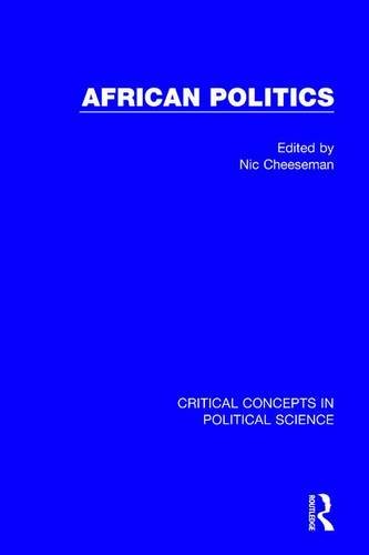 Beispielbild fr African Politics 4vol set Critical Concepts in Political Science zum Verkauf von PBShop.store UK
