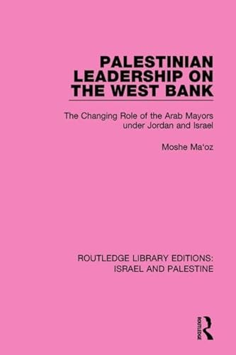 Beispielbild fr Palestinian Leadership on the West Bank zum Verkauf von Blackwell's