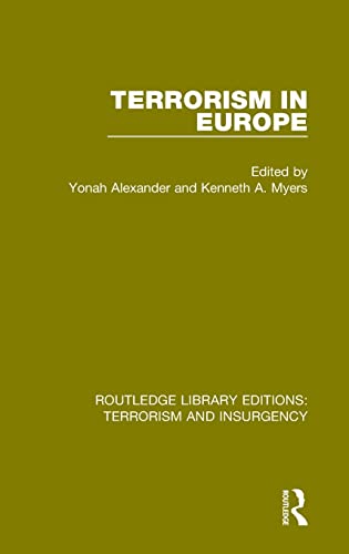 9781138902749: Terrorism in Europe (RLE: Terrorism & Insurgency) (Routledge Library Editions: Terrorism and Insurgency)