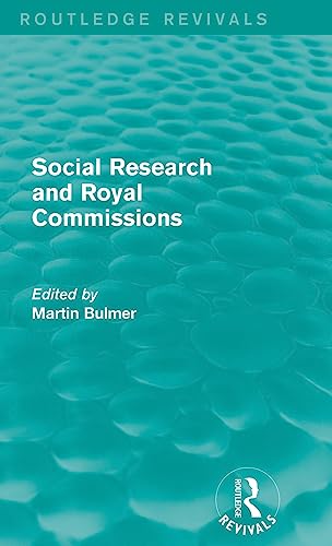 Stock image for Social Research and Royal Commissions (Routledge Revivals) for sale by Chiron Media