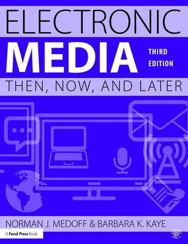 Beispielbild fr Electronic Media: Then, Now, and Later zum Verkauf von WorldofBooks