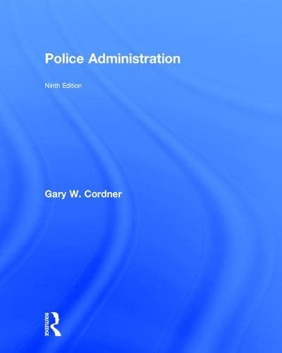 Stock image for Police Administration for sale by Mispah books