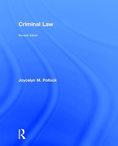 9781138903265: Criminal Law (John C. Klotter Justice Administration Legal)