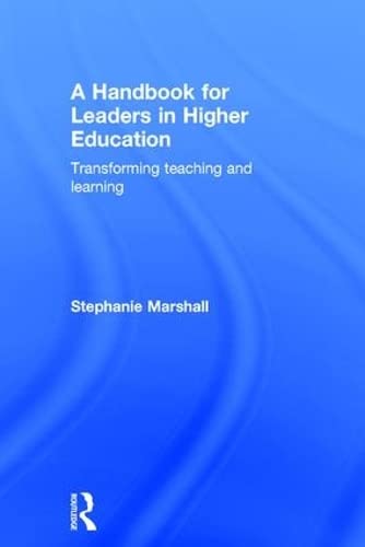 Stock image for A Handbook for Leaders in Higher Education for sale by Blackwell's