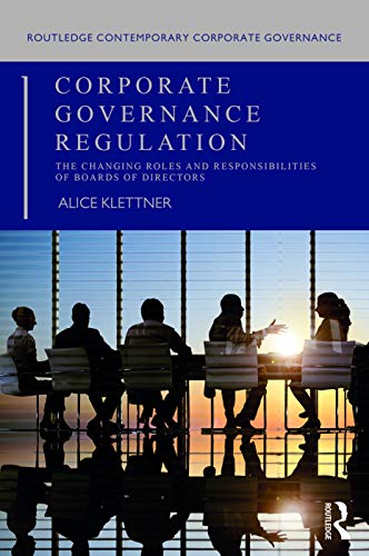 Stock image for Corporate Governance Regulation for sale by Blackwell's