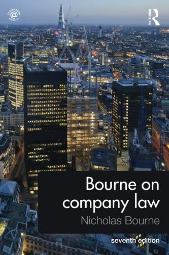 Beispielbild fr Bourne on Company Law zum Verkauf von Blackwell's