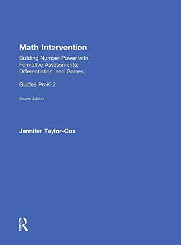 Beispielbild fr Math Intervention P-2: Building Number Power with Formative Assessments, Differentiation, and Games, Grades PreK-2 zum Verkauf von Blackwell's