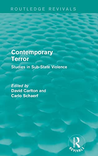 Beispielbild fr Contemporary Terror: Studies in Sub-State Violence zum Verkauf von Blackwell's