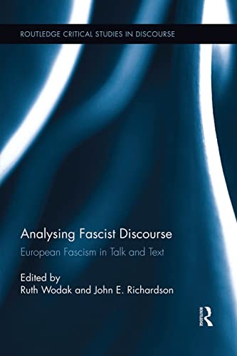 9781138922792: Analysing Fascist Discourse
