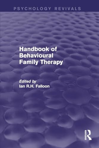 Imagen de archivo de Handbook of Behavioural Family Therapy a la venta por Blackwell's