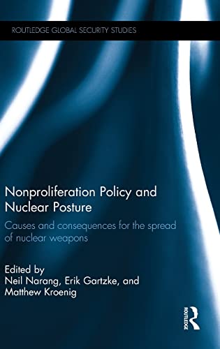 Beispielbild fr Nonproliferation Policy and Nuclear Posture: Causes and Consequences for the Spread of Nuclear Weapons (Routledge Global Security Studies) zum Verkauf von Buchpark