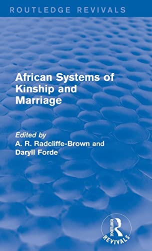 9781138926158: African Systems of Kinship and Marriage