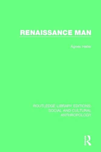 Imagen de archivo de Renaissance Man (Routledge Library Editions: Social and Cultural Anthropology) a la venta por Chiron Media