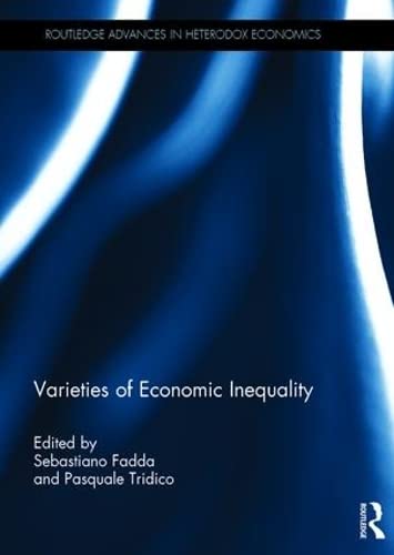 Beispielbild fr Varieties of Economic Inequality zum Verkauf von Blackwell's