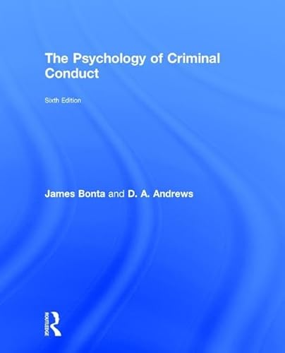 Stock image for The Psychology of Criminal Conduct for sale by HPB-Red