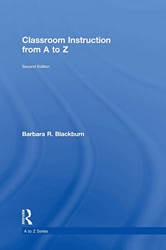 Imagen de archivo de Classroom Instruction from A to Z (A to Z Series) a la venta por Chiron Media