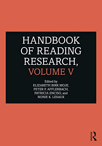 Imagen de archivo de Handbook of Reading Research, Volume V a la venta por GF Books, Inc.