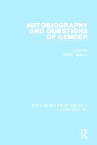 Stock image for Autobiography and Questions of Gender for sale by Blackwell's