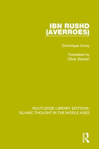 9781138942509: Ibn Rushd (Averroes): 3 (Routledge Library Editions: Islamic Thought in the Middle Ages)
