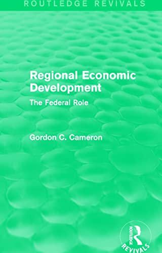 Stock image for Regional Economic Development: The Federal Role for sale by Chiron Media