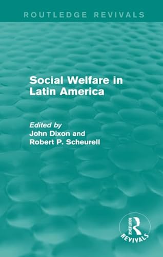 Beispielbild fr Social Welfare in Latin America zum Verkauf von Blackwell's