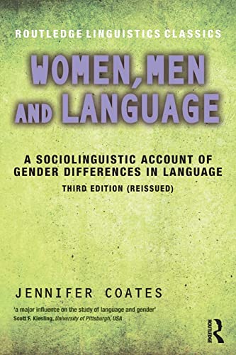 Imagen de archivo de Women, Men and Language (Routledge Linguistics Classics) a la venta por Chiron Media