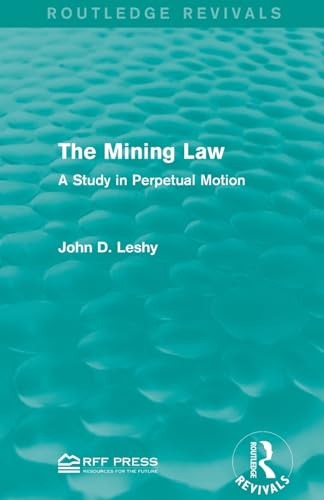 Imagen de archivo de The Mining Law a la venta por Blackwell's