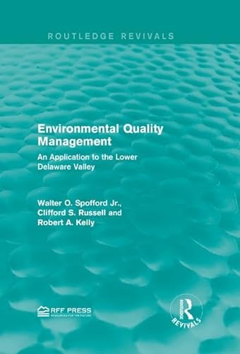 Stock image for Environmental Quality Management for sale by Blackwell's