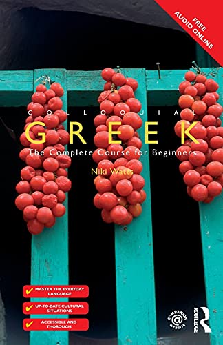 Beispielbild fr Colloquial Greek (Colloquial Series (Book only)) zum Verkauf von Chiron Media