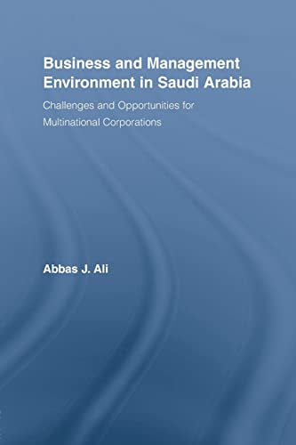 Beispielbild fr Business and Management Environment in Saudi Arabia: Challenges and Opportunities for Multinational Corporations zum Verkauf von Blackwell's