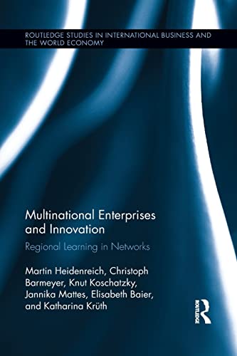 Imagen de archivo de Multinational Enterprises and Innovation: Regional Learning in Networks a la venta por Revaluation Books