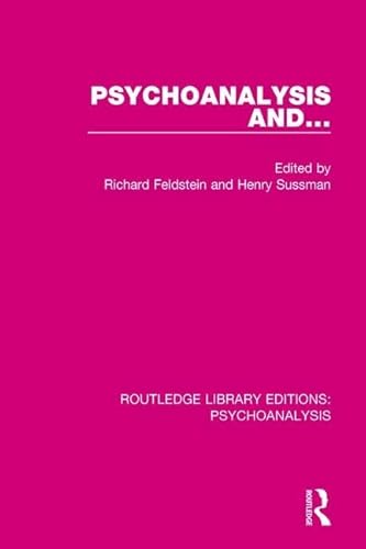 Stock image for Psychoanalysis and . (Routledge Library Editions: Psychoanalysis) for sale by Chiron Media