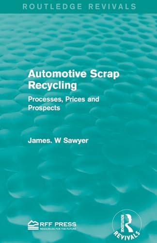 Beispielbild fr Automotive Scrap Recycling zum Verkauf von Blackwell's
