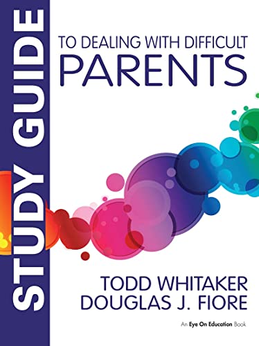 Imagen de archivo de Study Guide to Dealing with Difficult Parents a la venta por Chiron Media