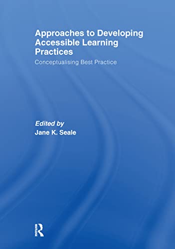 Beispielbild fr Approaches to Developing Accessible Learning Experiences zum Verkauf von Blackwell's