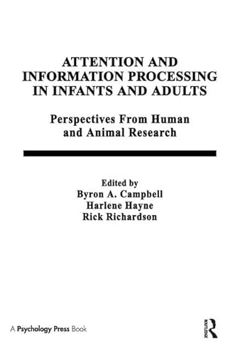 9781138964082: Attention and information Processing in infants and Adults: Perspectives From Human and Animal Research