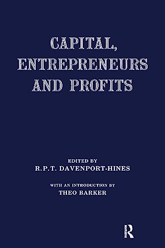 Beispielbild fr Capital, Entrepreneurs and Profits zum Verkauf von Blackwell's