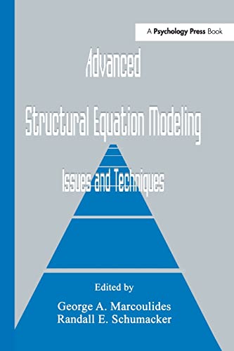 Imagen de archivo de Advanced Structural Equation Modeling: Issues and Techniques a la venta por Blackwell's