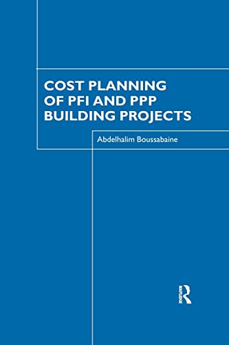 9781138966840: Cost Planning of PFI and PPP Building Projects