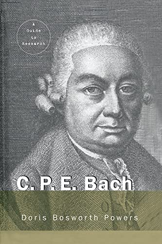Stock image for C.P.E. Bach (Routledge Music Bibliographies) for sale by Chiron Media