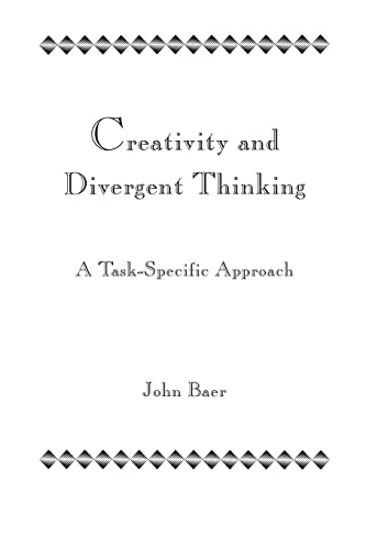 Beispielbild fr Creativity and Divergent Thinking: A Task-Specific Approach zum Verkauf von Blackwell's