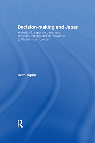 Stock image for Decision-Making &amp; Japan for sale by Blackwell's