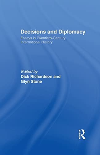 Beispielbild fr Decisions and Diplomacy zum Verkauf von Blackwell's