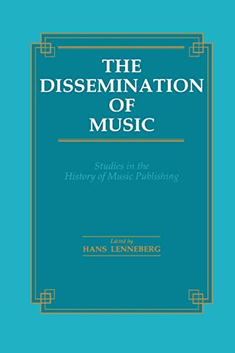 9781138967793: The Dissemination of Music (Musicology)