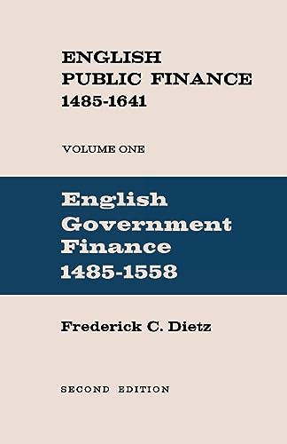 Imagen de archivo de English Public Finance a la venta por Blackwell's