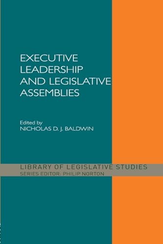 Stock image for Executive Leadership and Legislative Assemblies for sale by Blackwell's