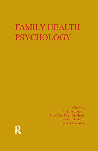 Imagen de archivo de Family Health Psychology a la venta por Blackwell's