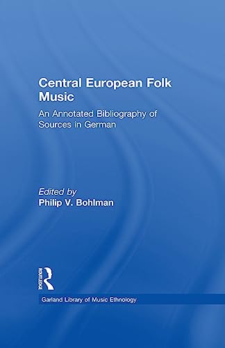 Beispielbild fr Central European Folk Music zum Verkauf von Blackwell's