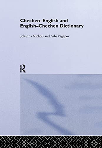 Imagen de archivo de Chechen-English and English-Chechen Dictionary a la venta por Blackwell's