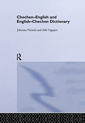 9781138970212: Chechen-English and English-Chechen Dictionary